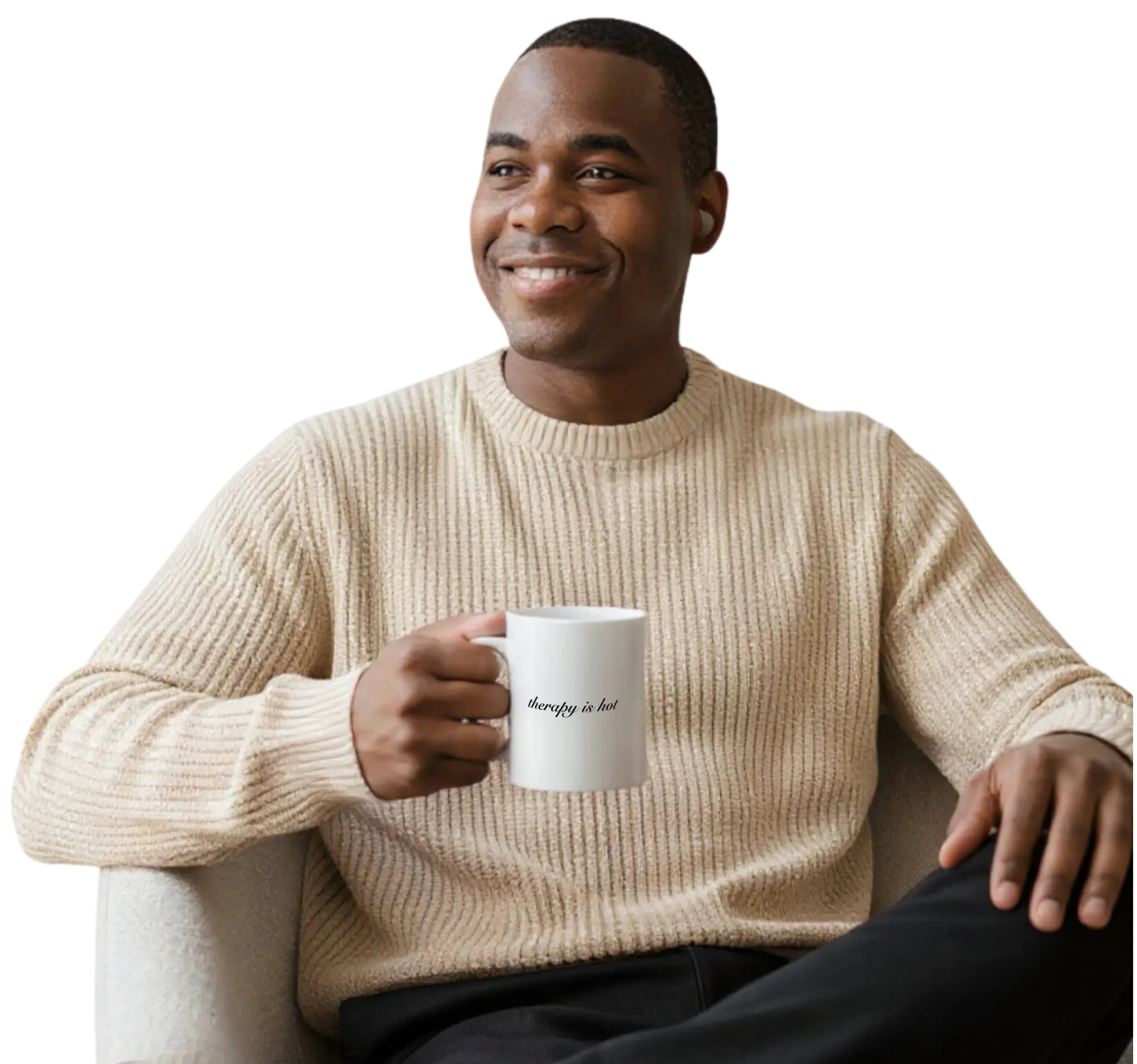 The "Therapy Is Hot" Mug