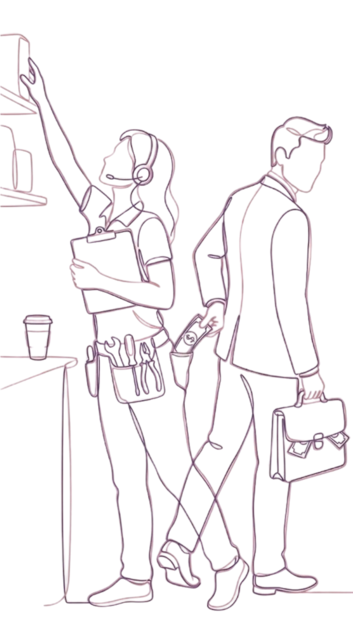 The Biggest Theft at Work illustration